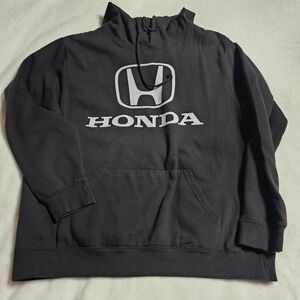 Honda Black Hoodie Sweatshirt